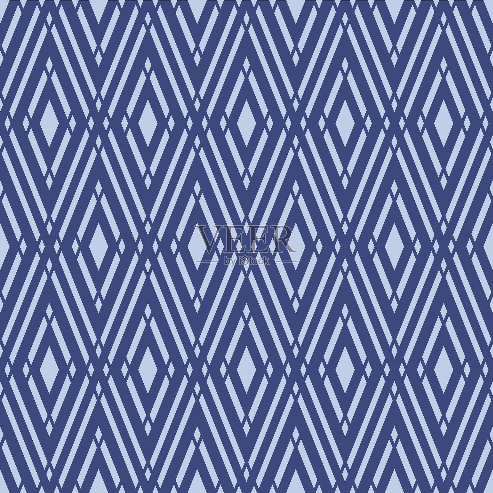 日本钻石线条矢量无缝图案插画图片素材