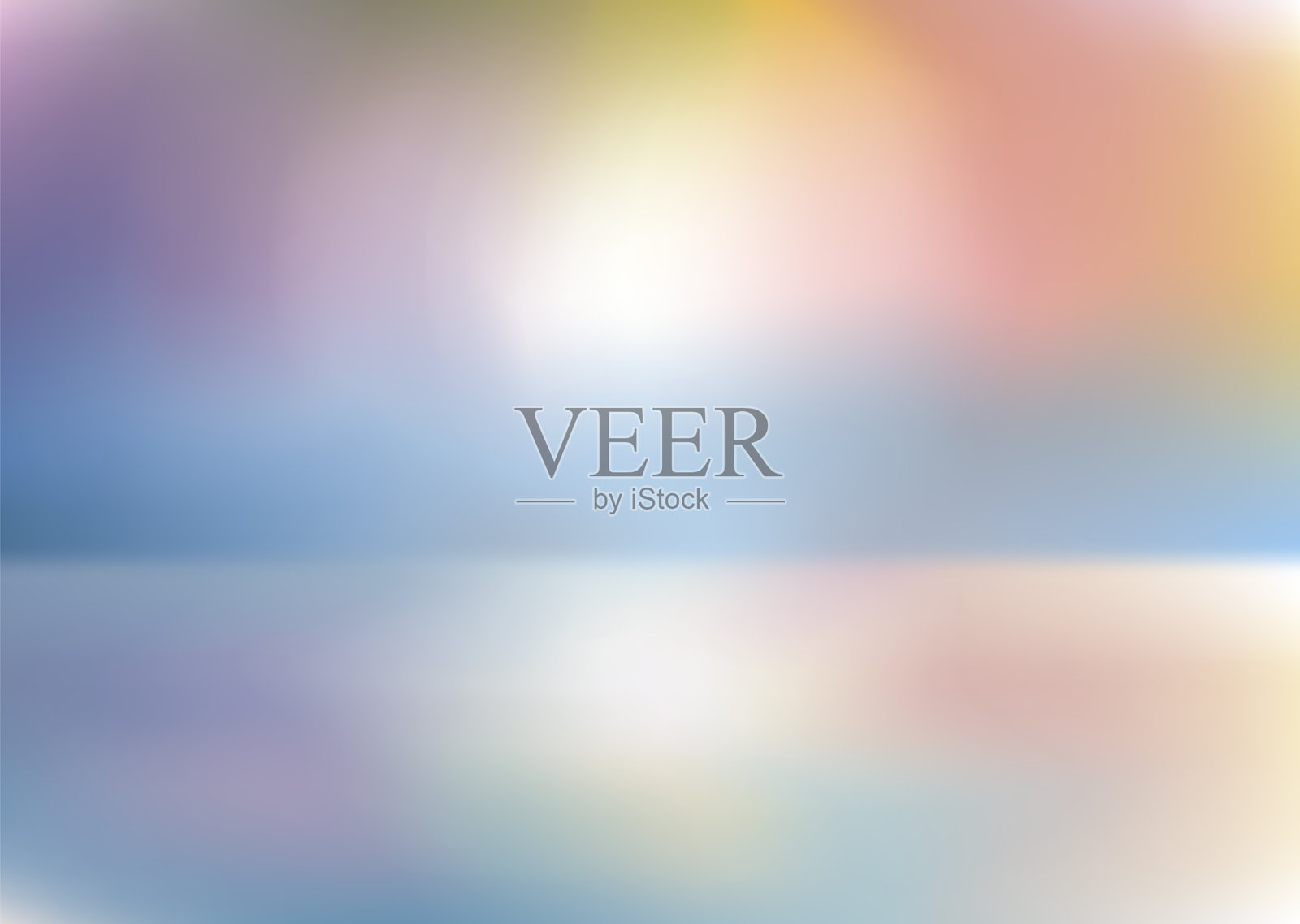 抽象背景。多彩的。日落。日出。海洋。插画图片素材