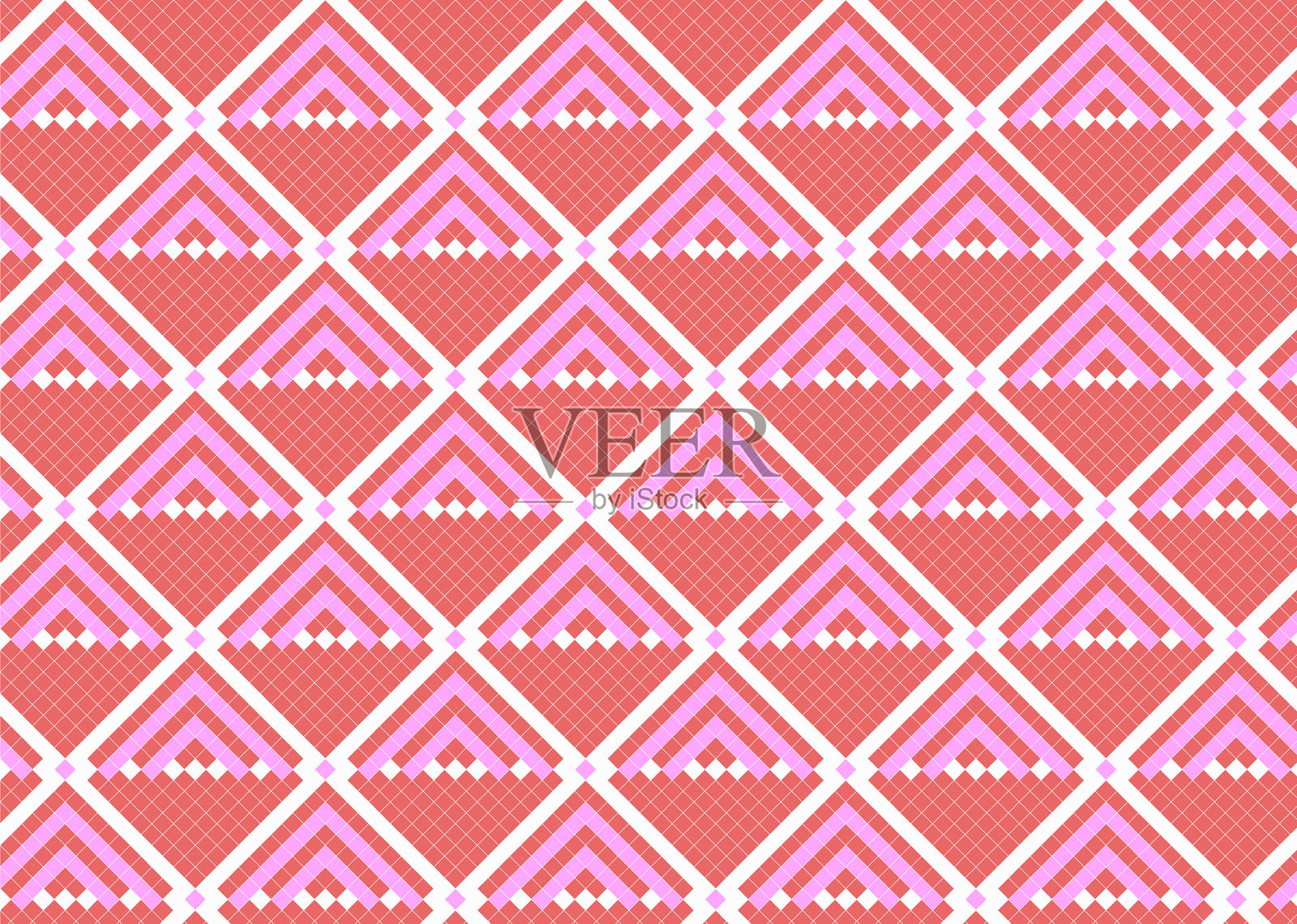 日本风格的点状图案瓷砖背景插画图片素材