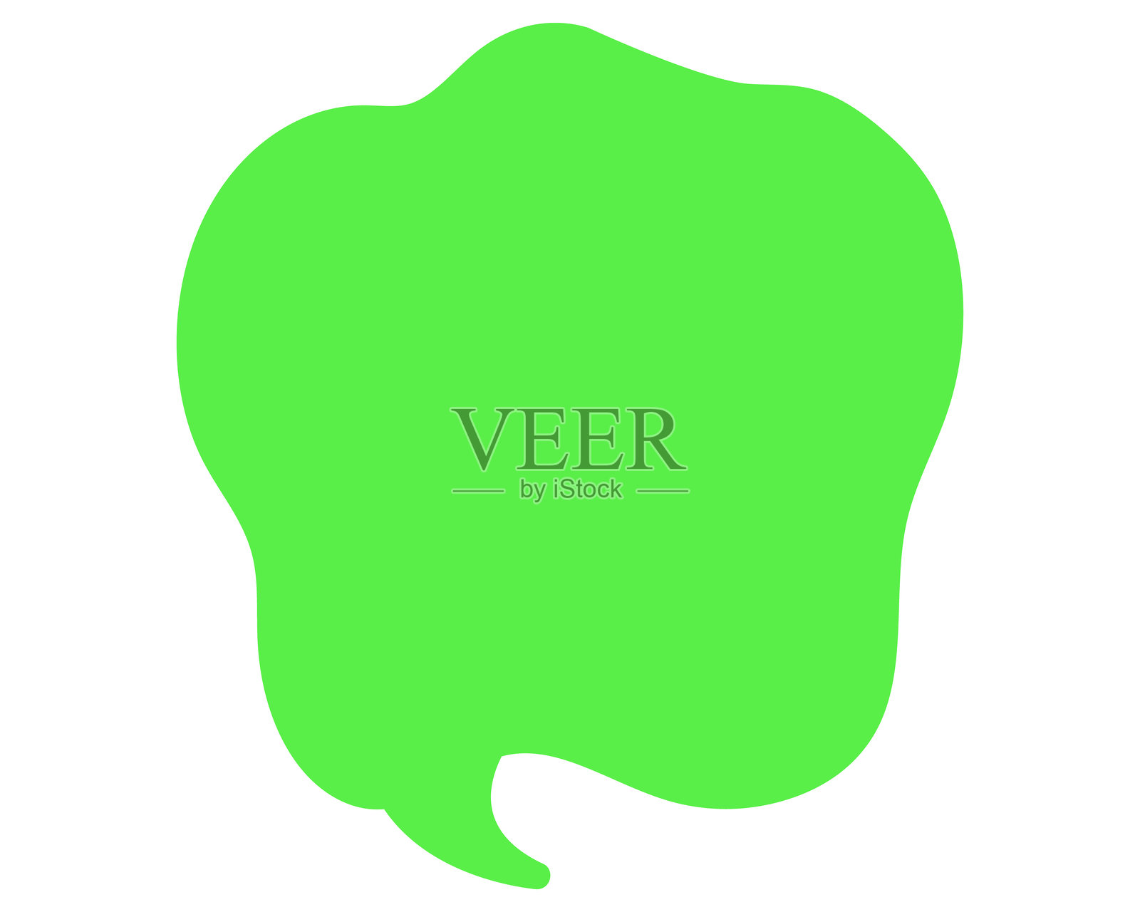 简单的颜色爆炸柔和线条云朵形状插画图片素材