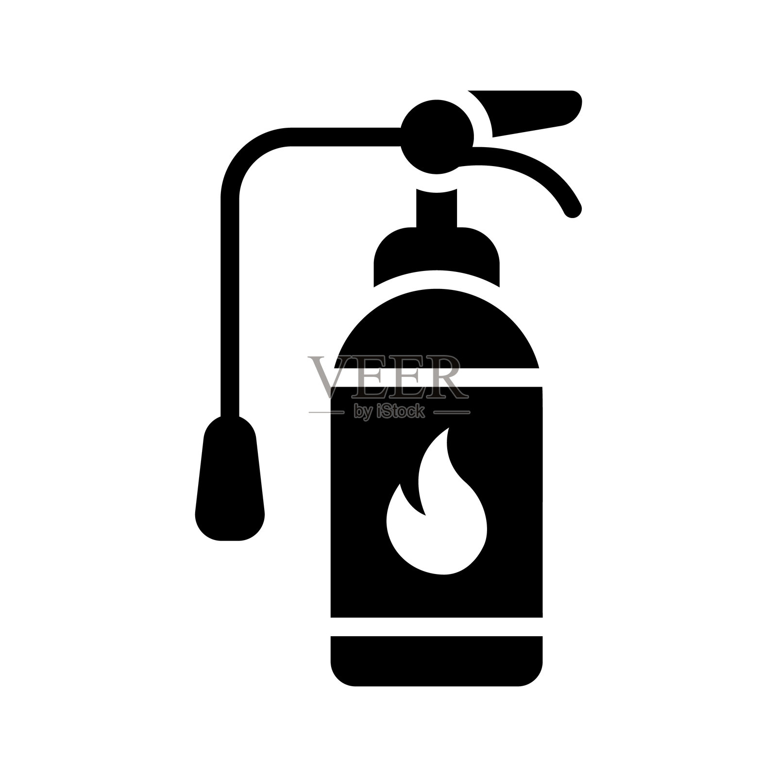 灭火器插画图片素材