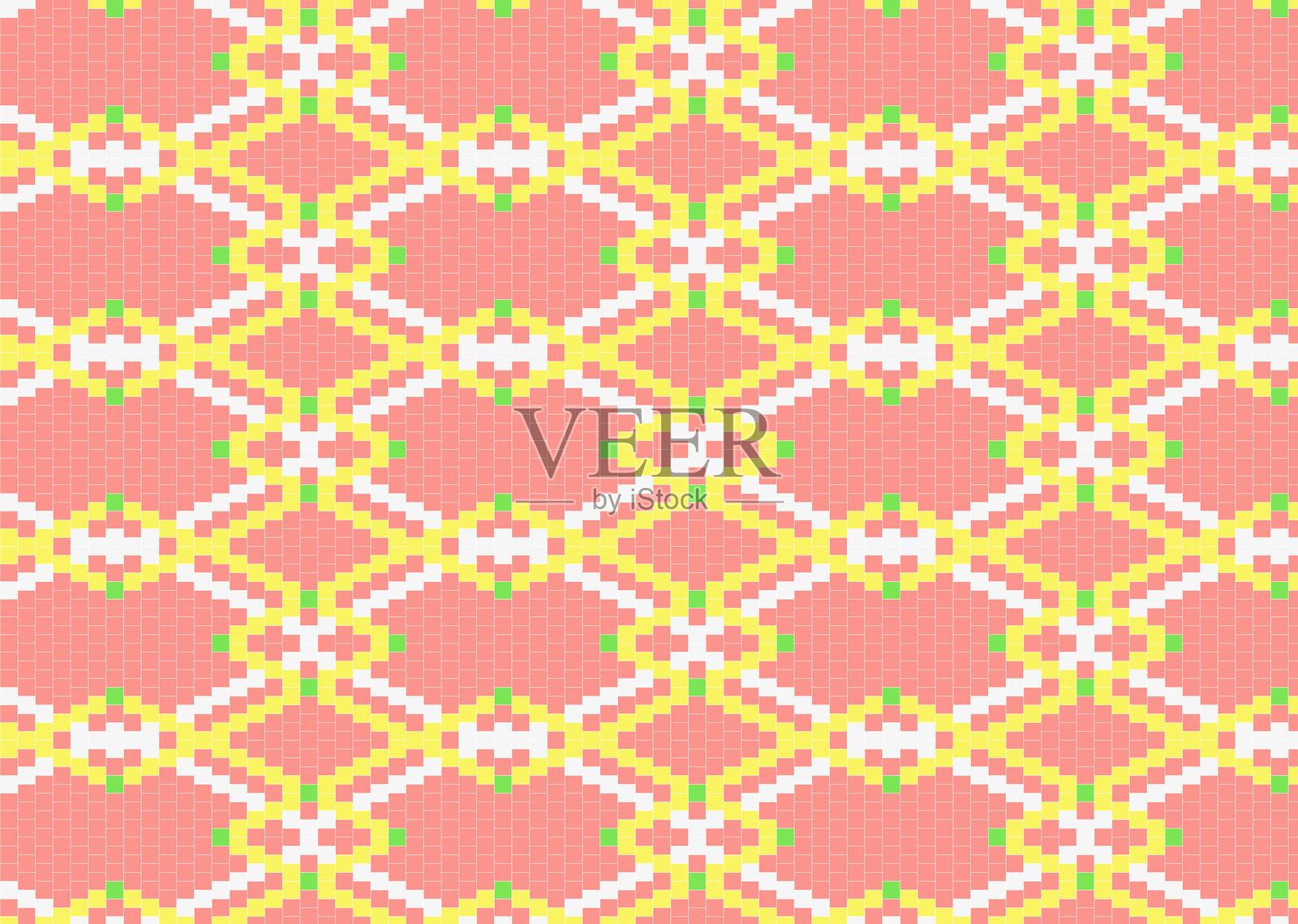 日本风格的点状图案瓷砖背景插画图片素材