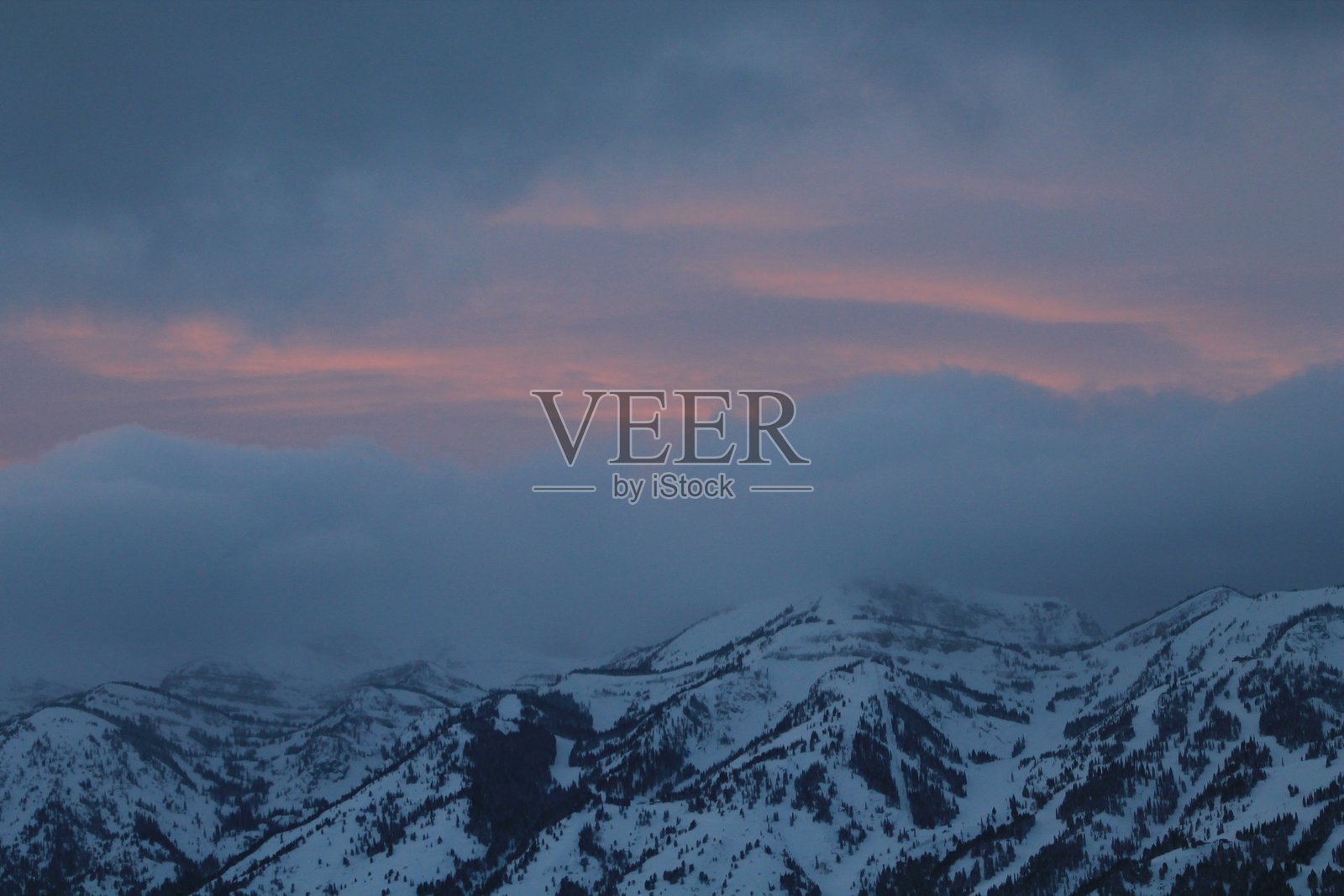 粉色天空照片摄影图片