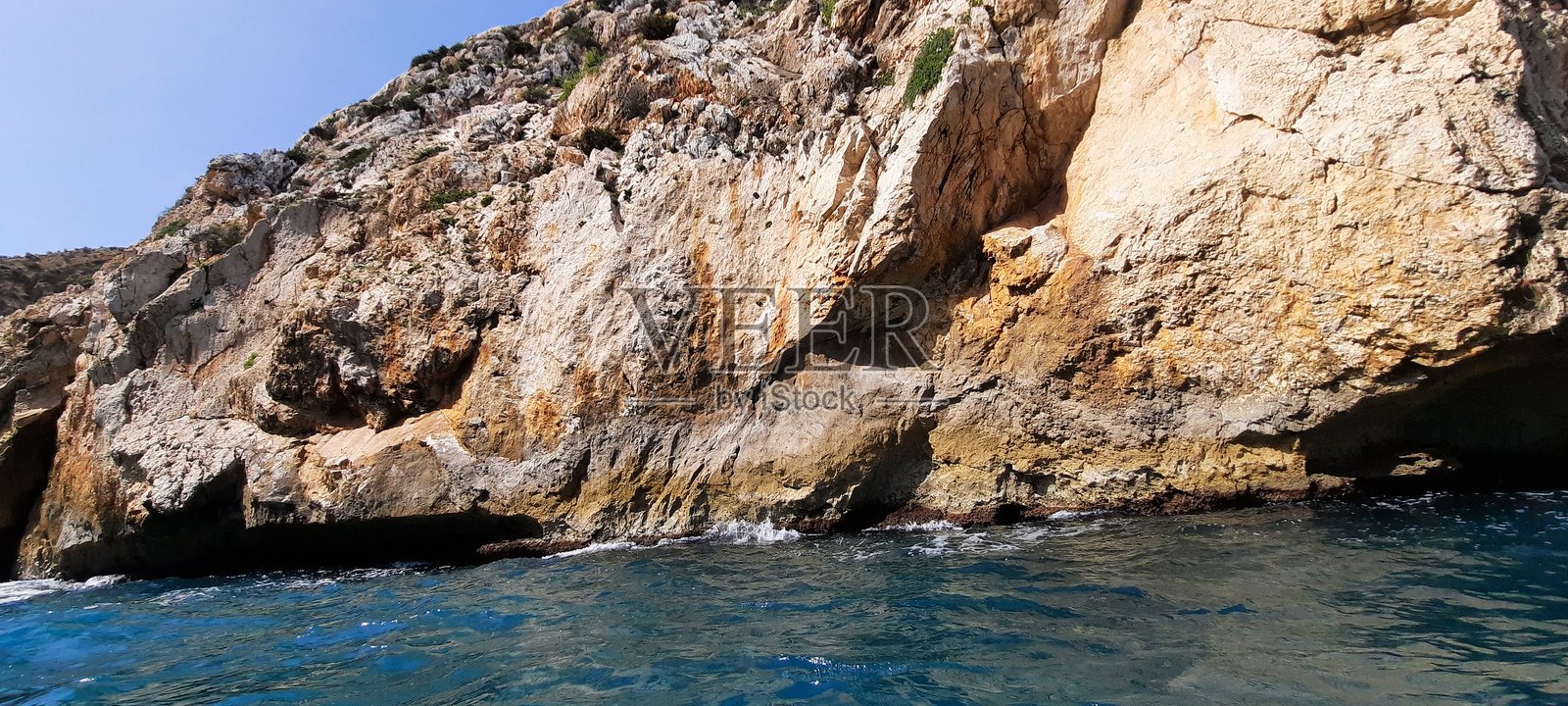 摩洛哥北部的海岸线照片摄影图片