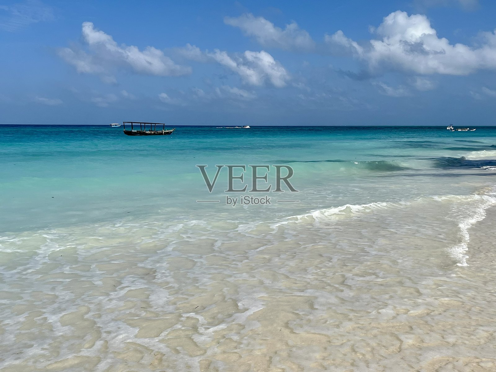 坦桑尼亚 - 桑给巴尔 - 努恩吉 - 海滩照片摄影图片