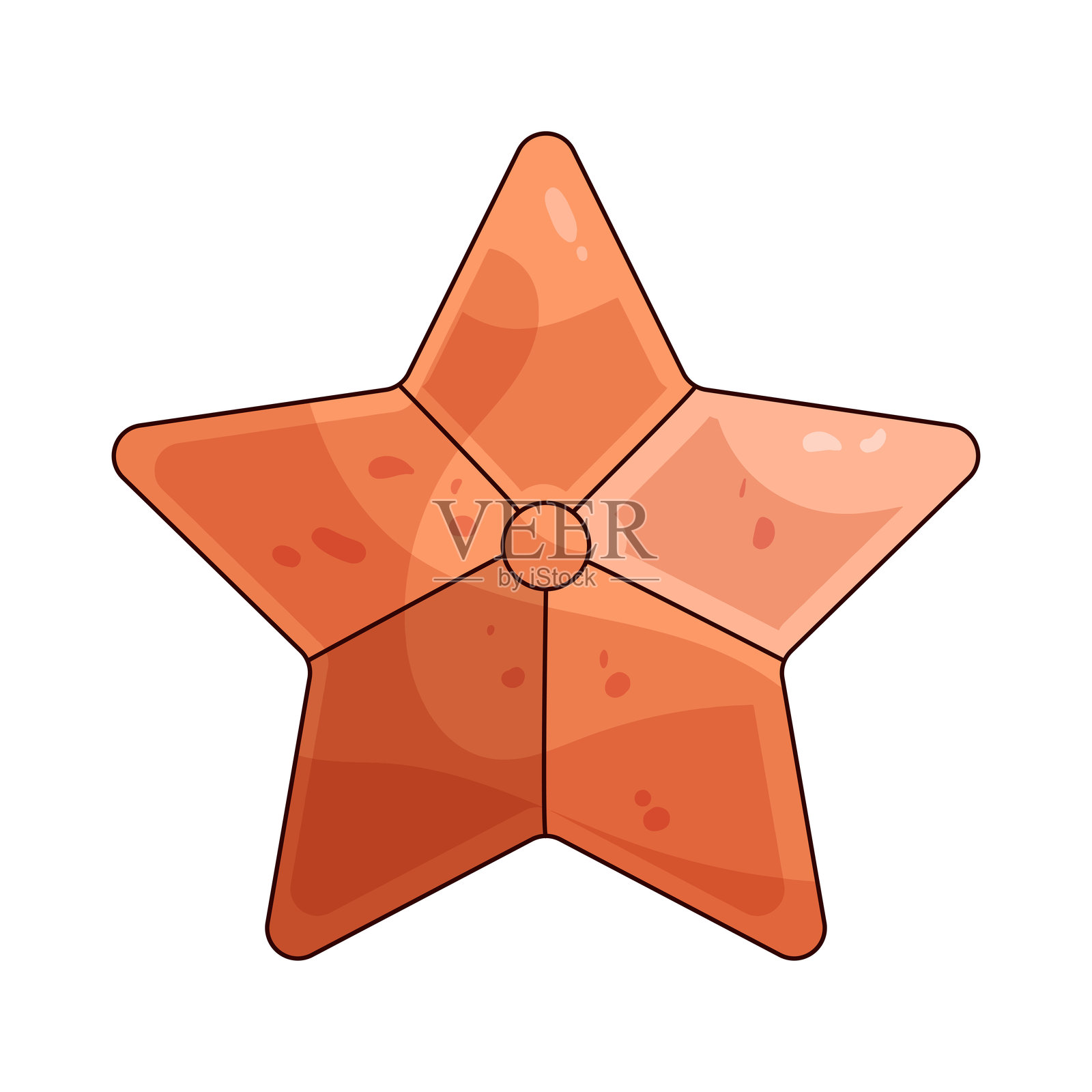 星星插画图片素材