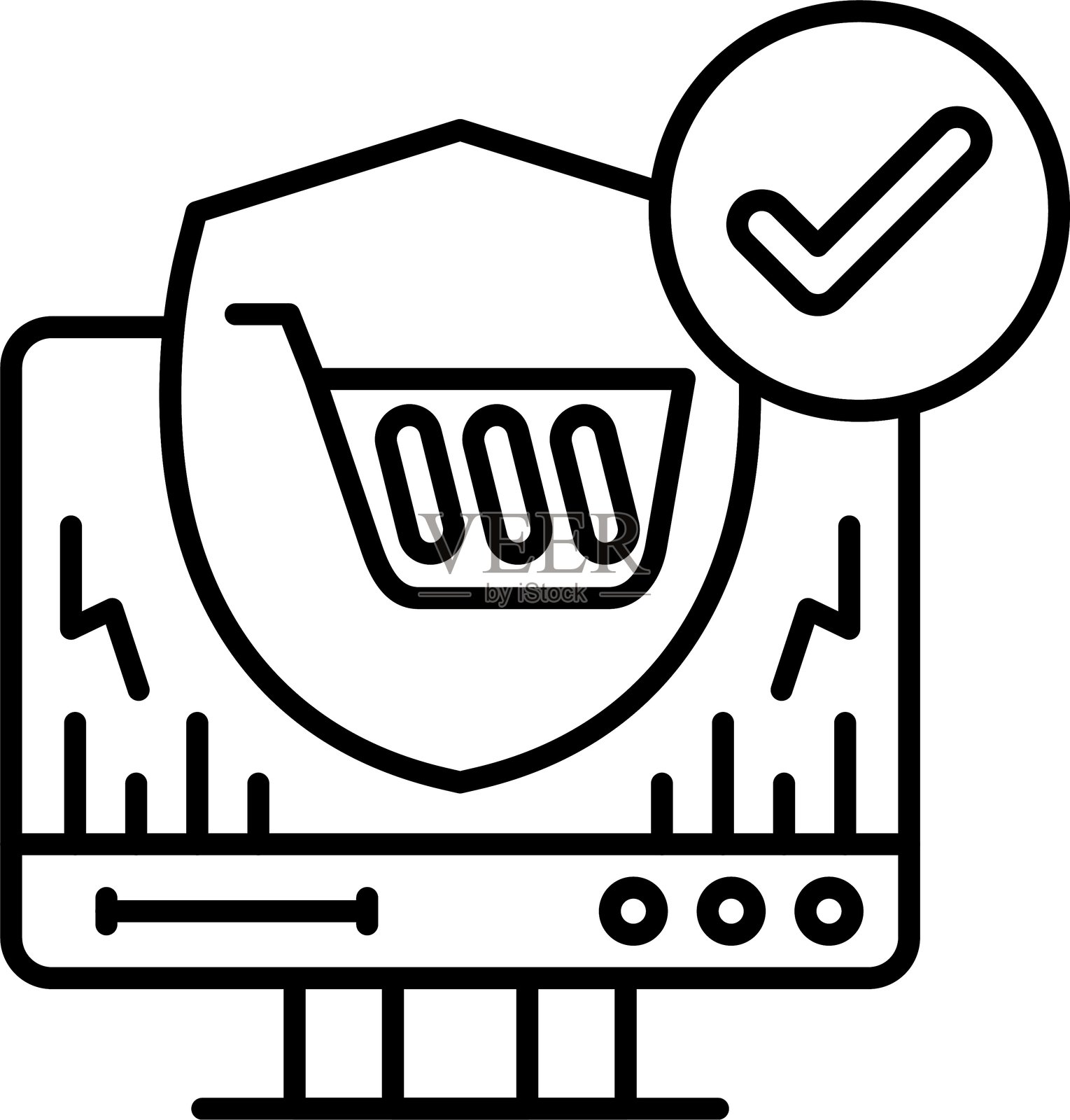 采购图标矢量元素插画图片素材