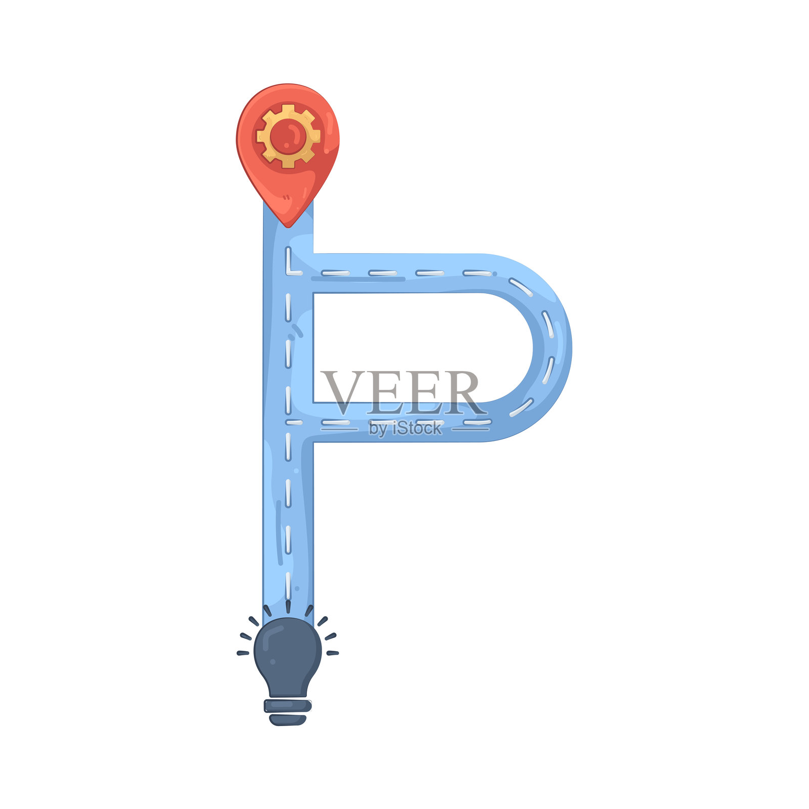 路线图插画图片素材