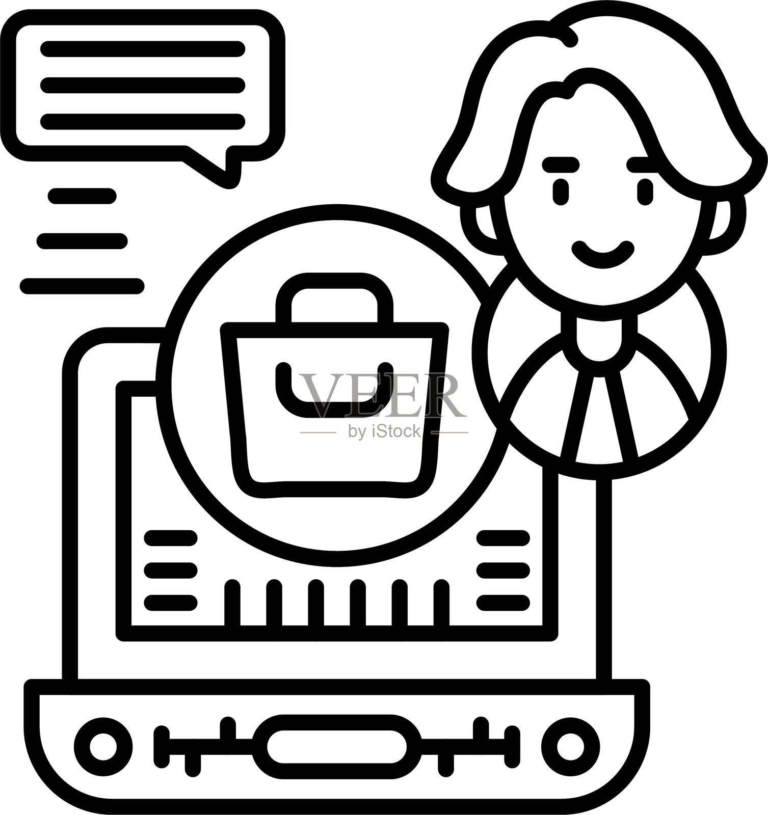 电子商务图标矢量元素插画图片素材