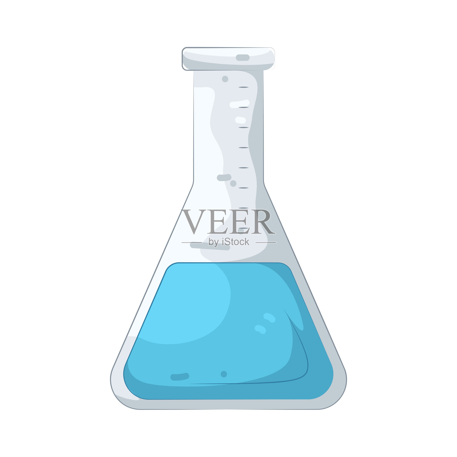 烧杯插画图片素材