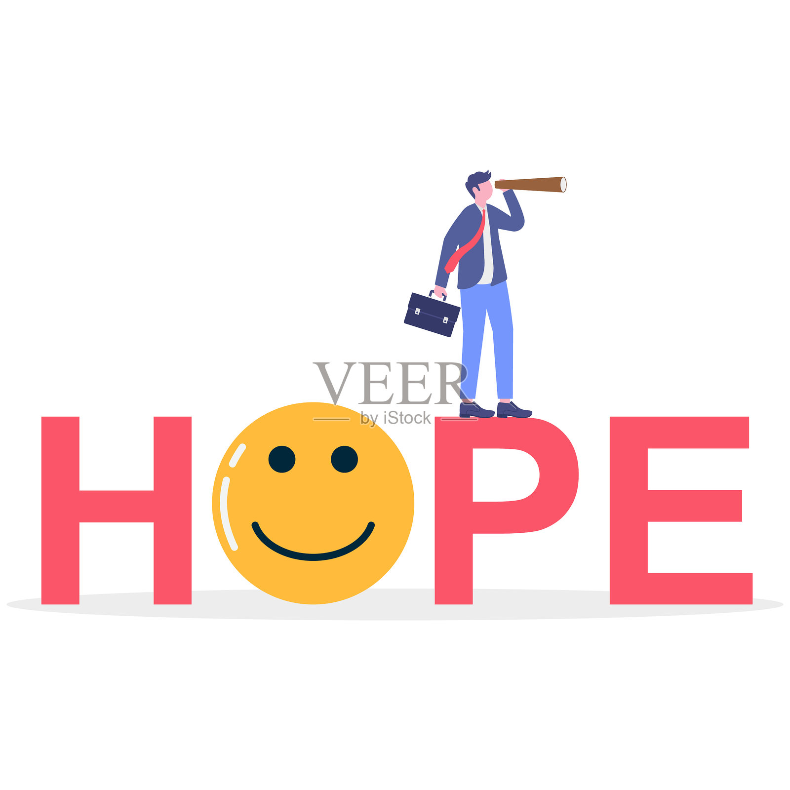 商业概念，社会设计，矢量插图插画图片素材