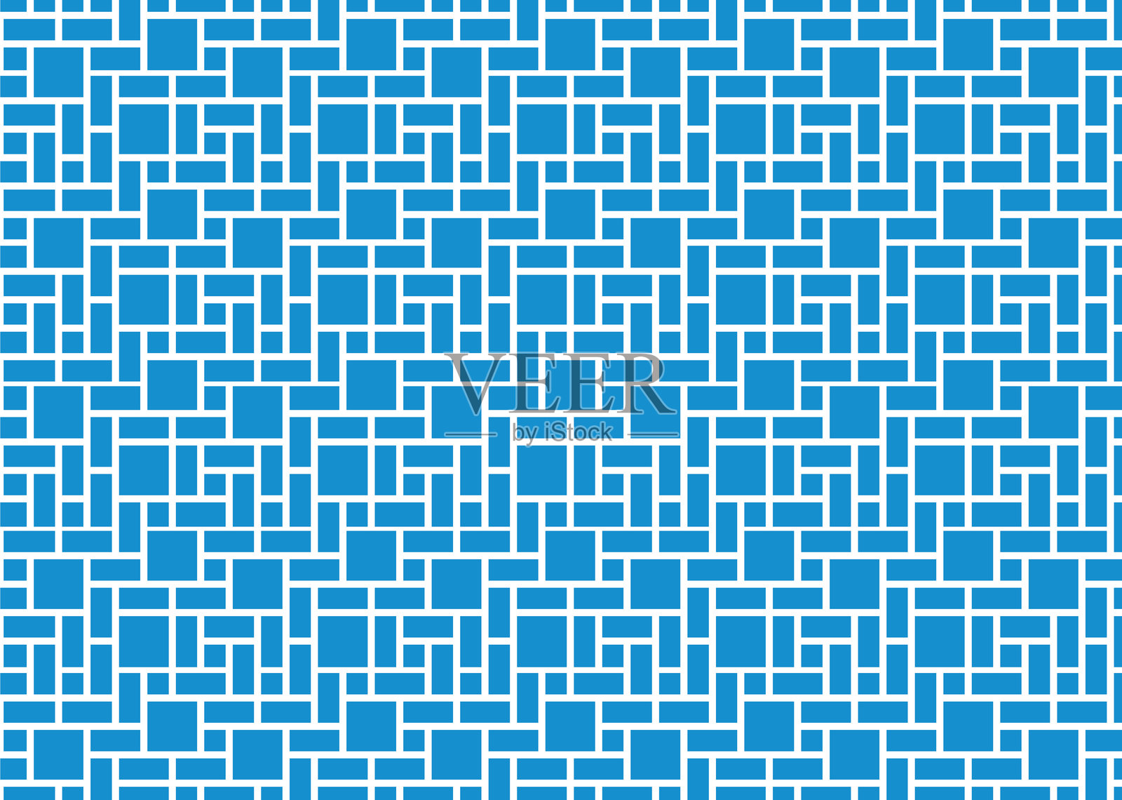 两种颜色的几何瓷砖图案背景插画图片素材