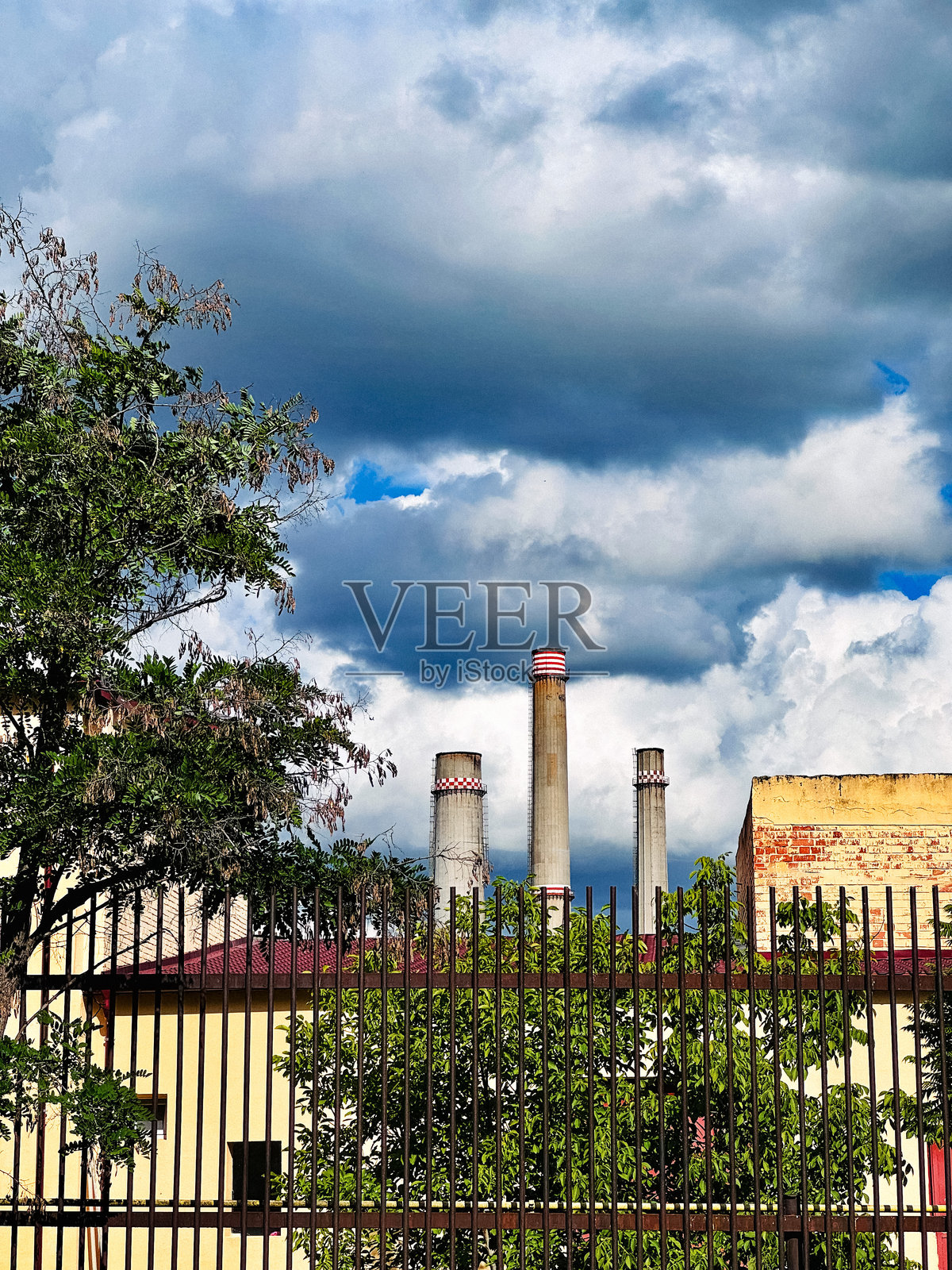 工业天际线照片摄影图片