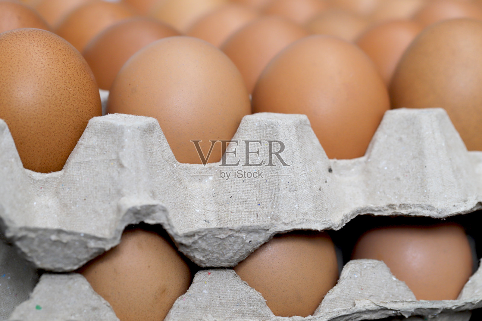 每天早晨来自有机农场的新鲜鸡蛋照片摄影图片