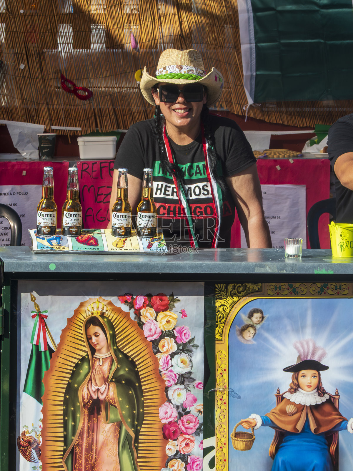 墨西哥食品摊位照片摄影图片