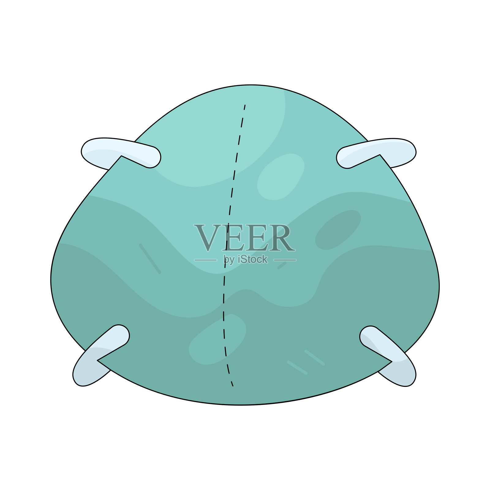 医用口罩插画图片素材