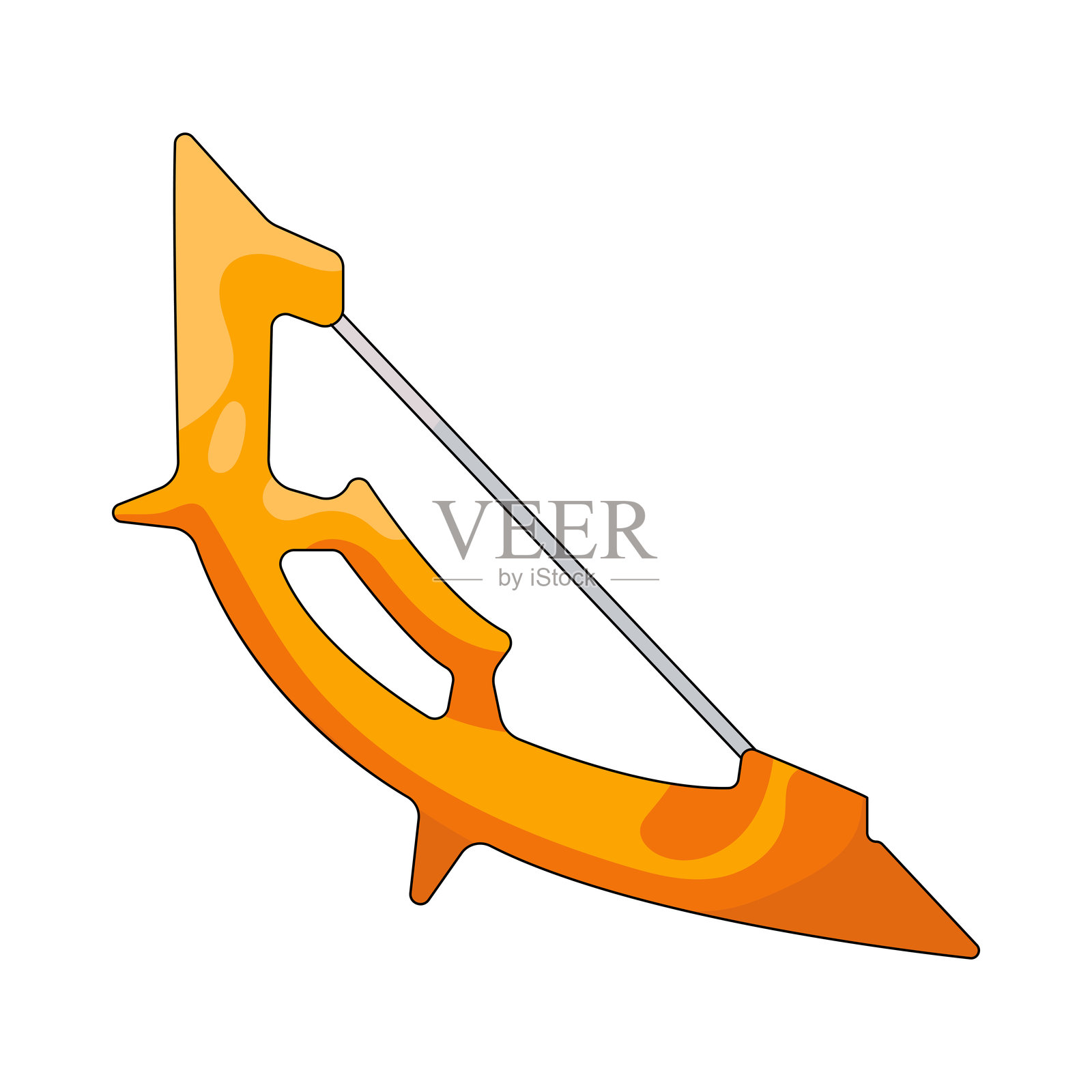 弓箭插画图片素材