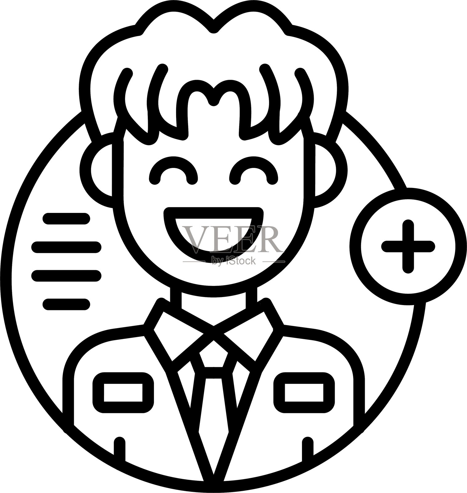 新账户图标矢量元素插画图片素材