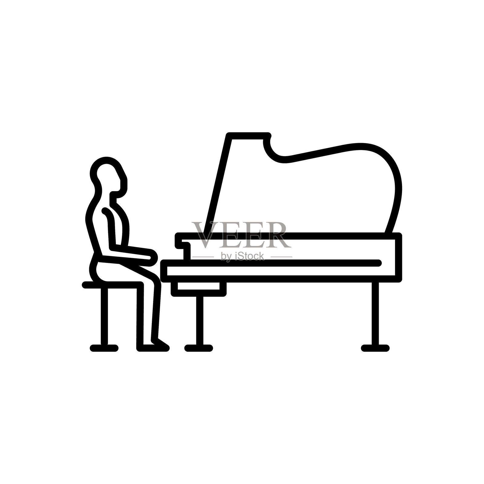 音乐奇迹插画图片素材