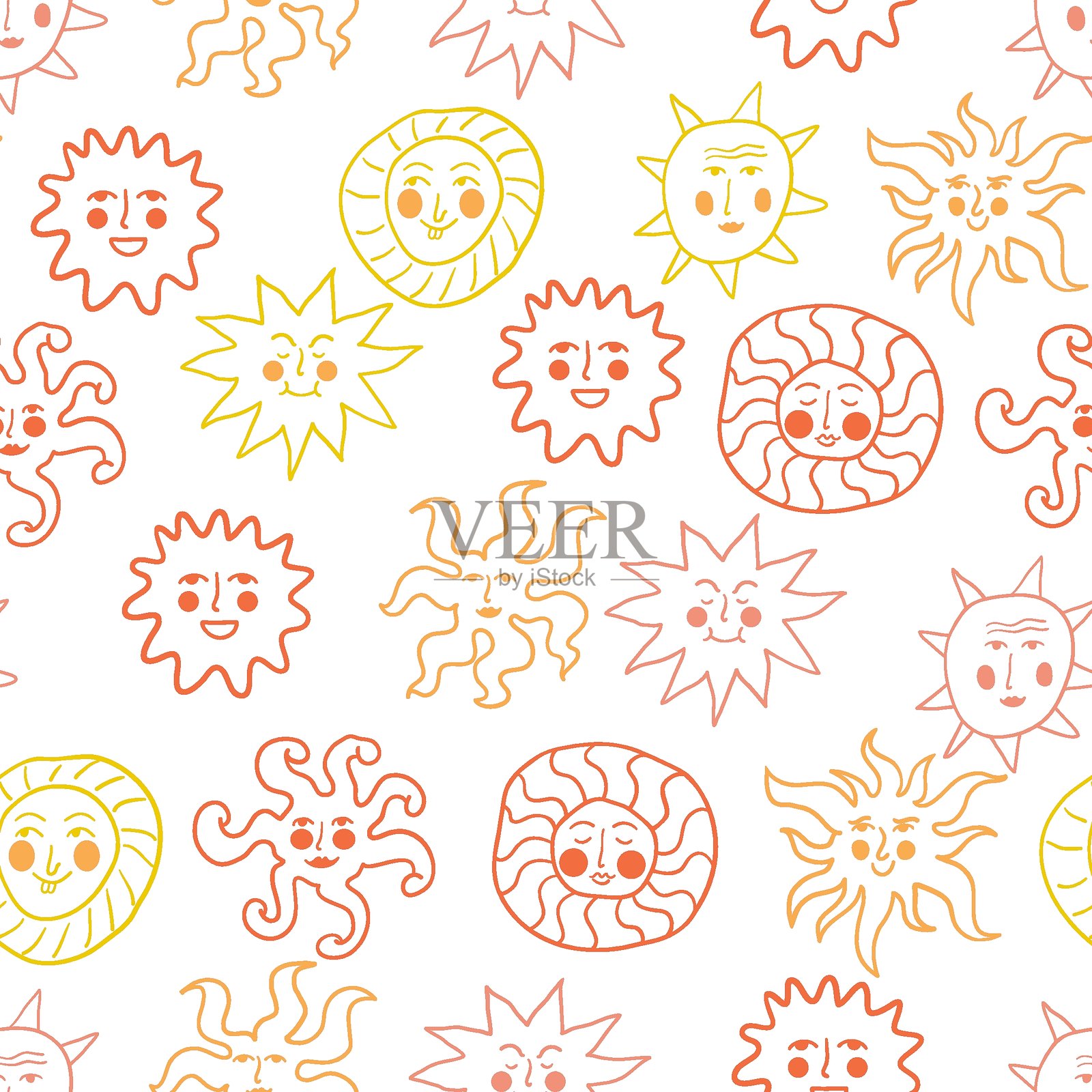 模板_25个领域插画图片素材