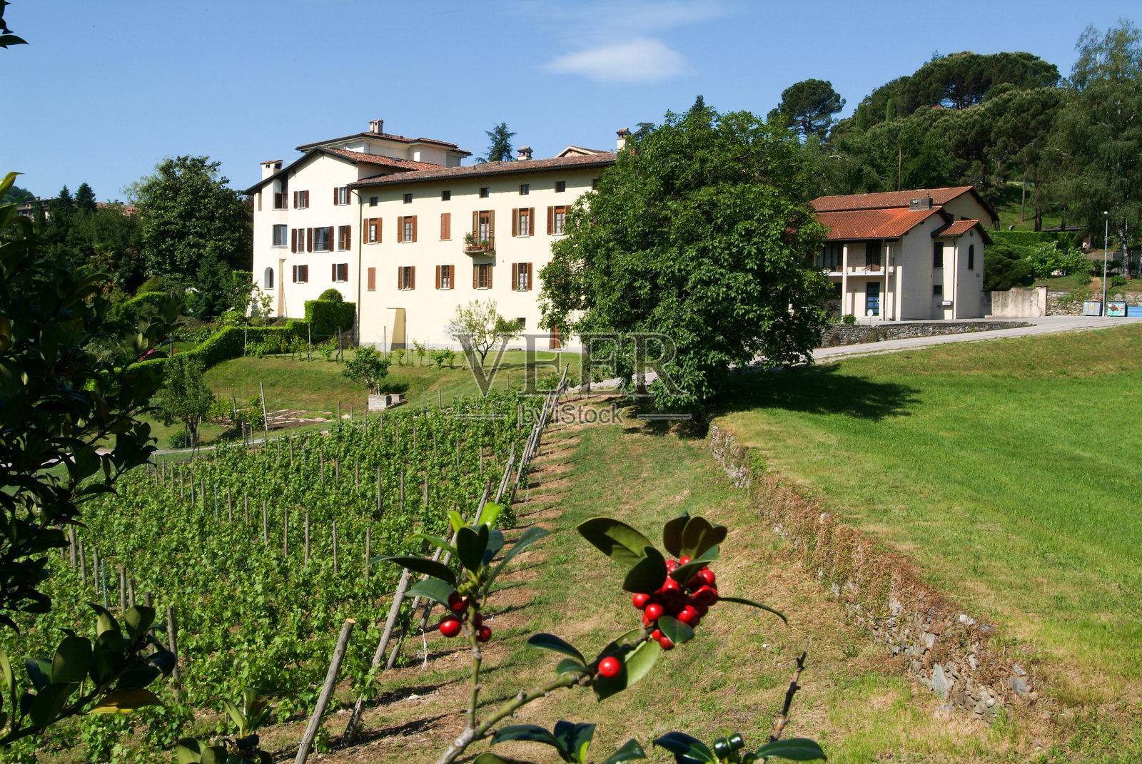 巴尔卡古村落的房屋照片摄影图片