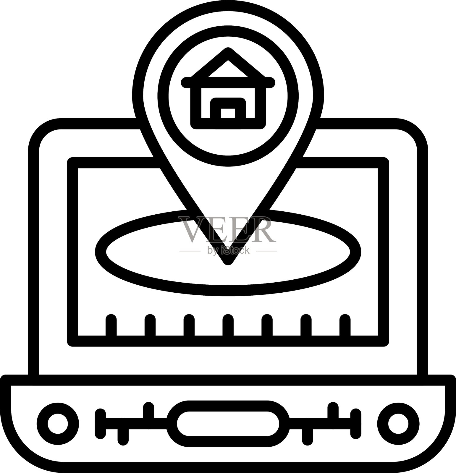 占位符图标矢量元素插画图片素材