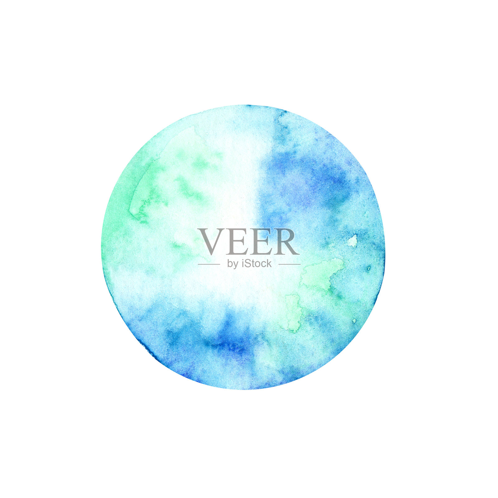 地球水彩插图插画图片素材