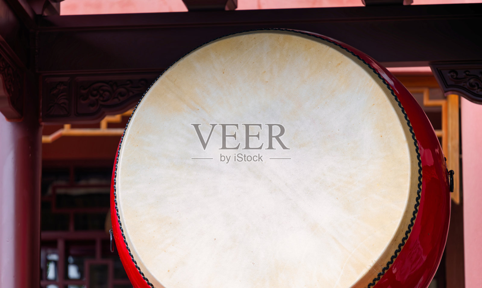 具有古老魅力的传统中国鼓照片摄影图片