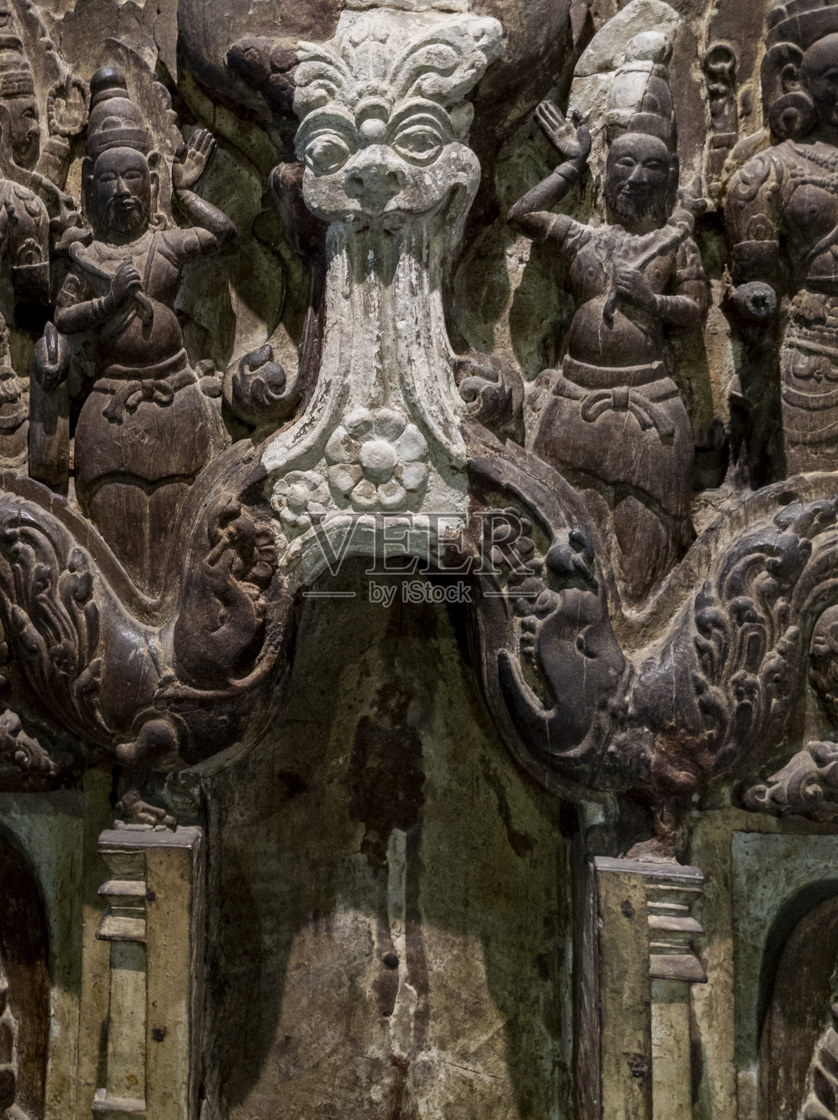 传统木雕照片摄影图片