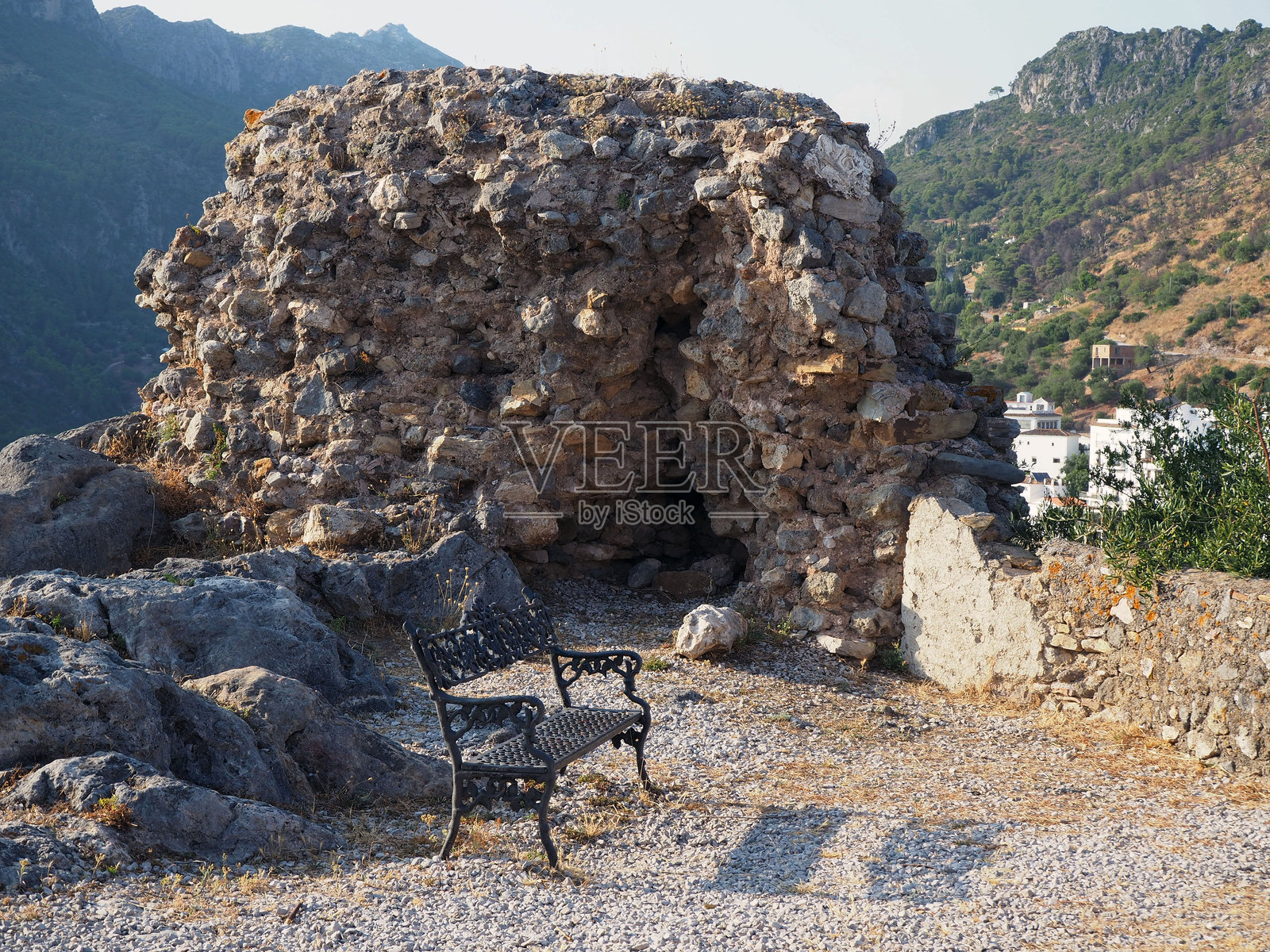 卡萨雷斯城堡照片摄影图片
