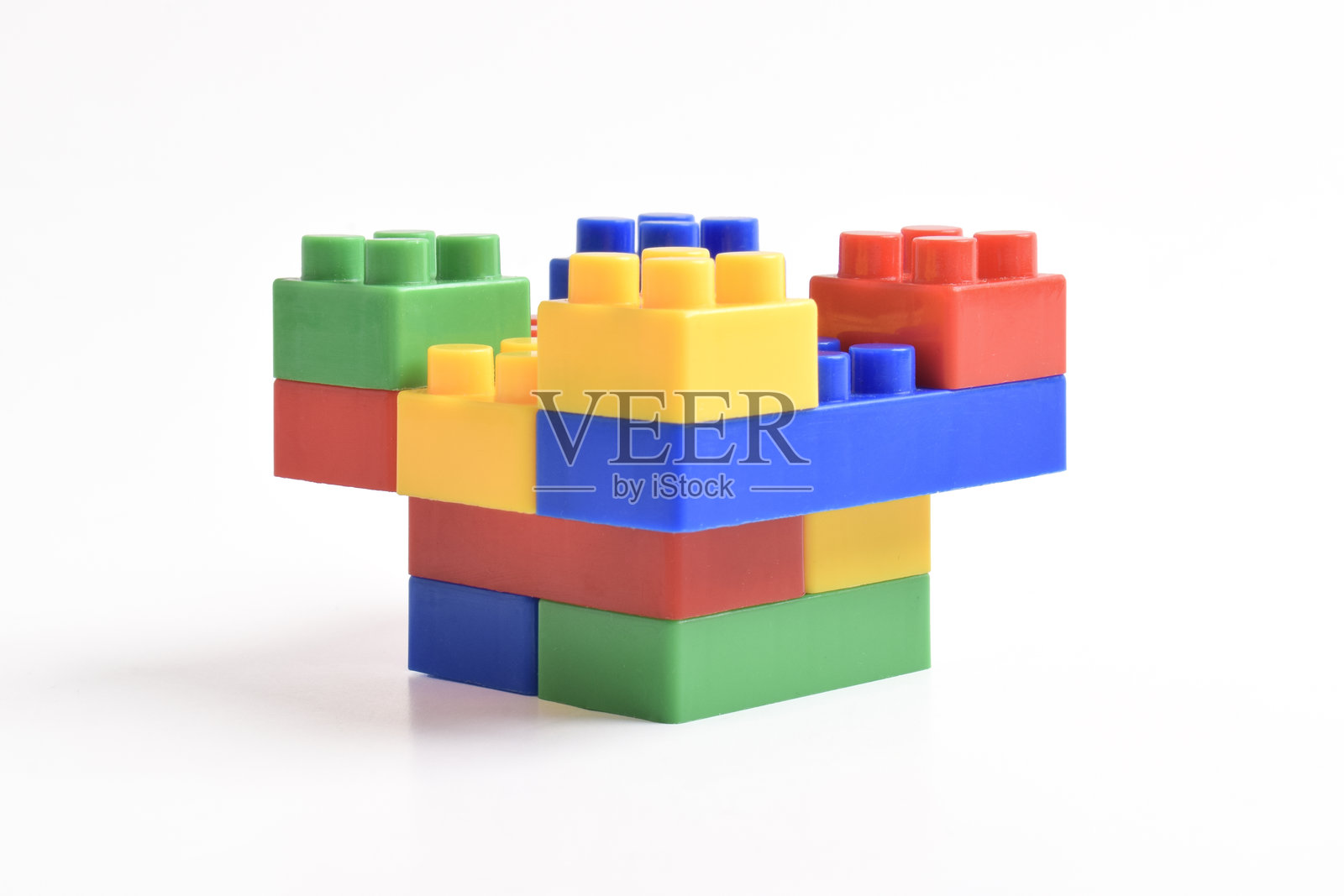 塑料积木照片摄影图片