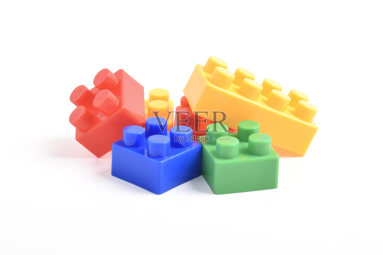 塑料积木照片摄影图片