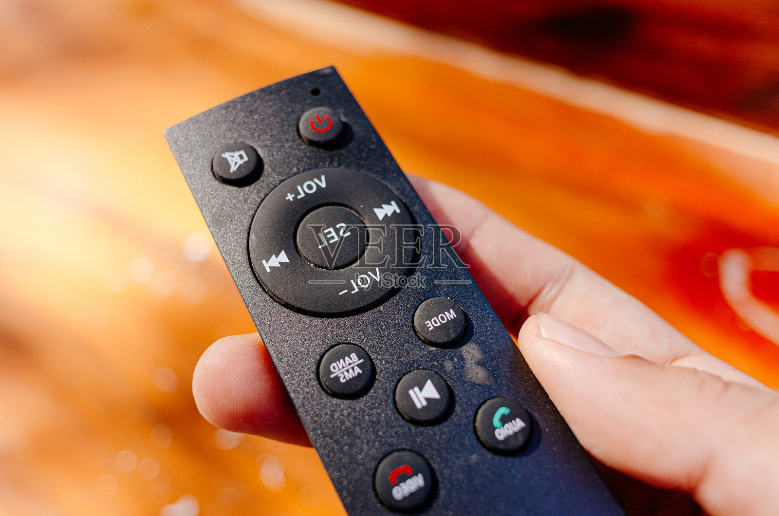 电视遥控器特写照片摄影图片