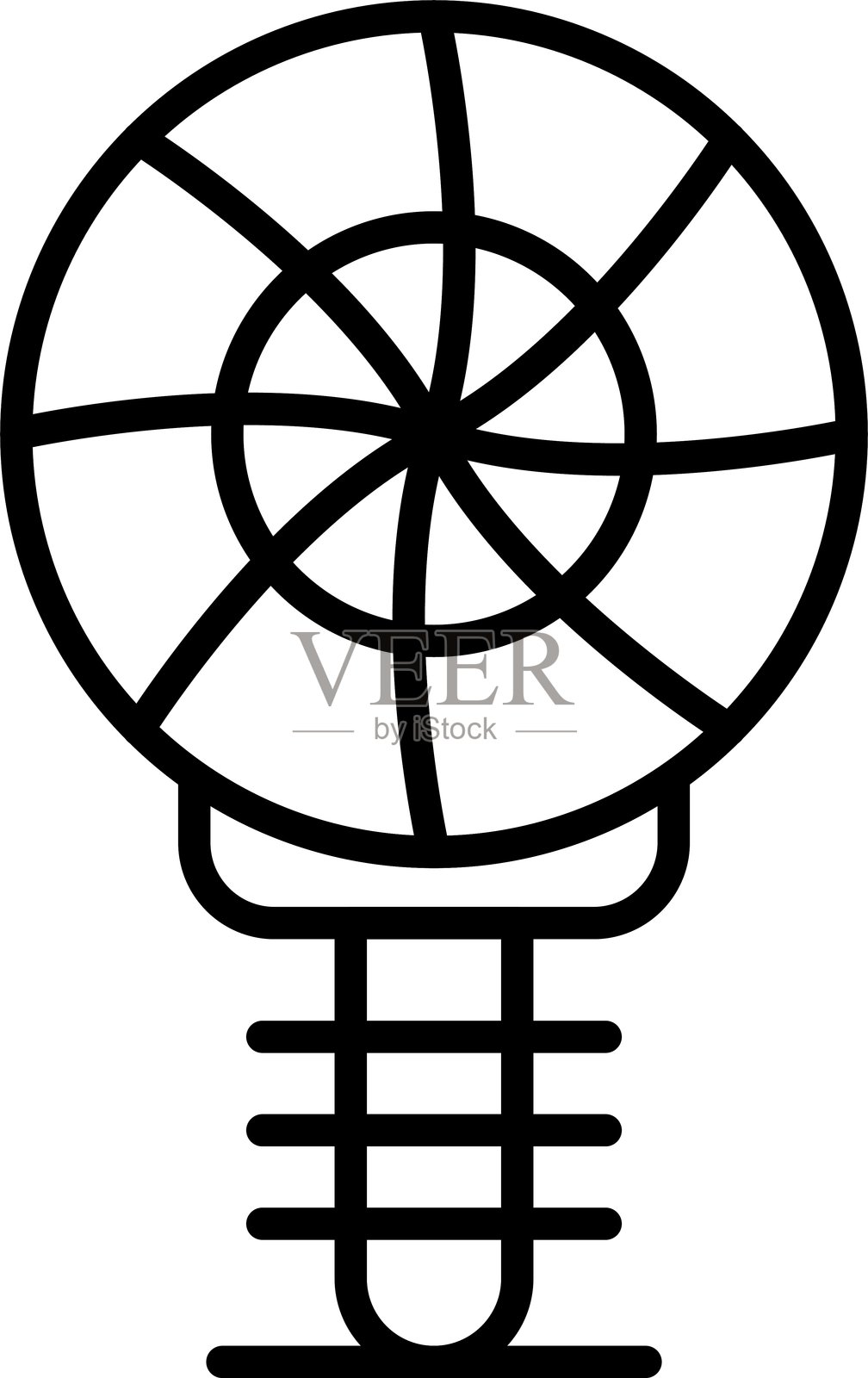 冰淇淋图标矢量元素插画图片素材