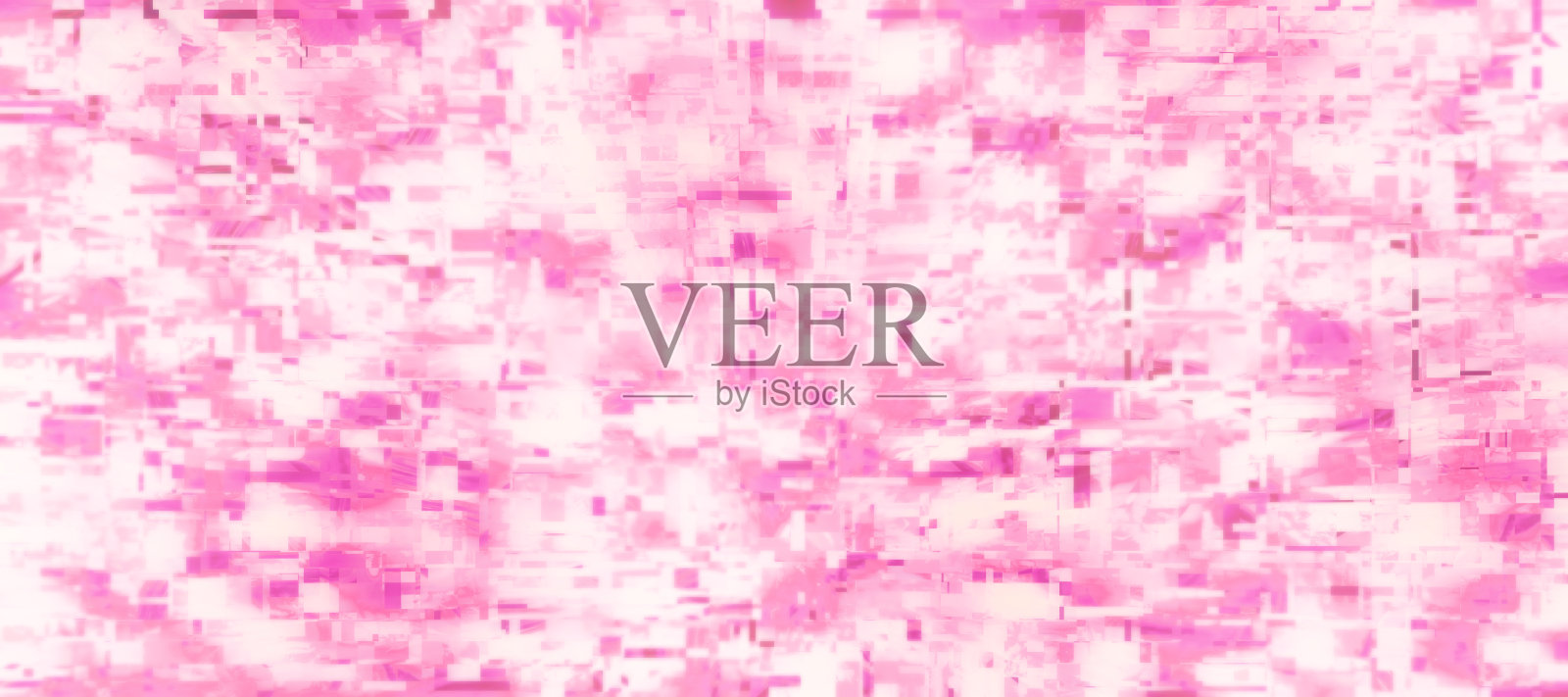 女孩风格的可爱粉色未来数字迷彩纹理。照片摄影图片