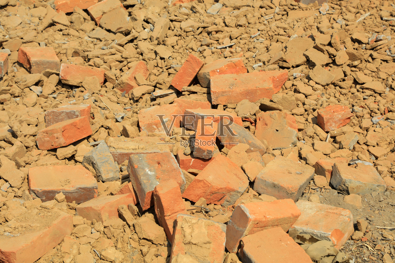 碎混凝土块照片摄影图片