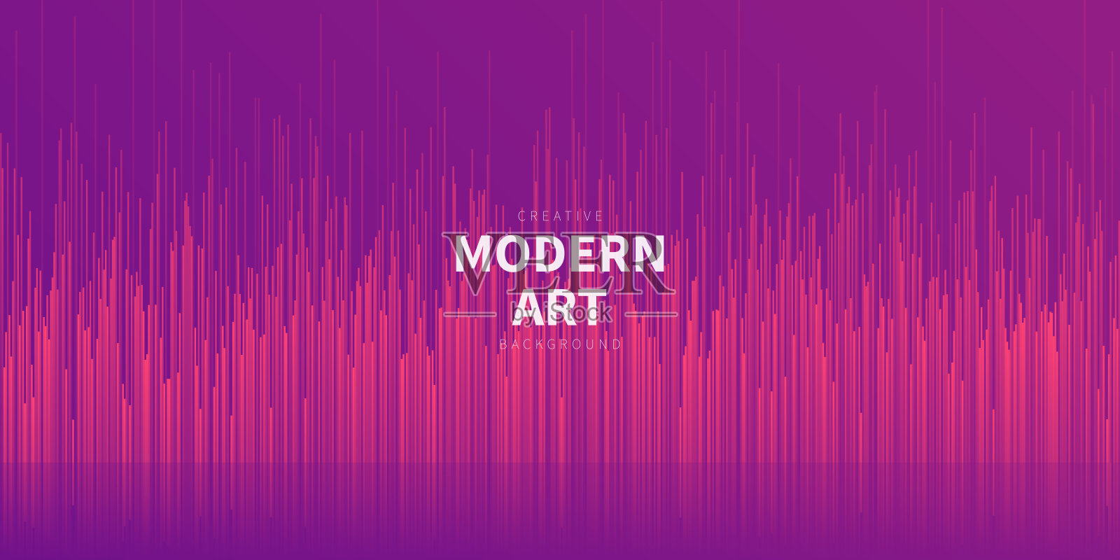 带有垂直线条和粉色渐变的抽象背景插画图片素材