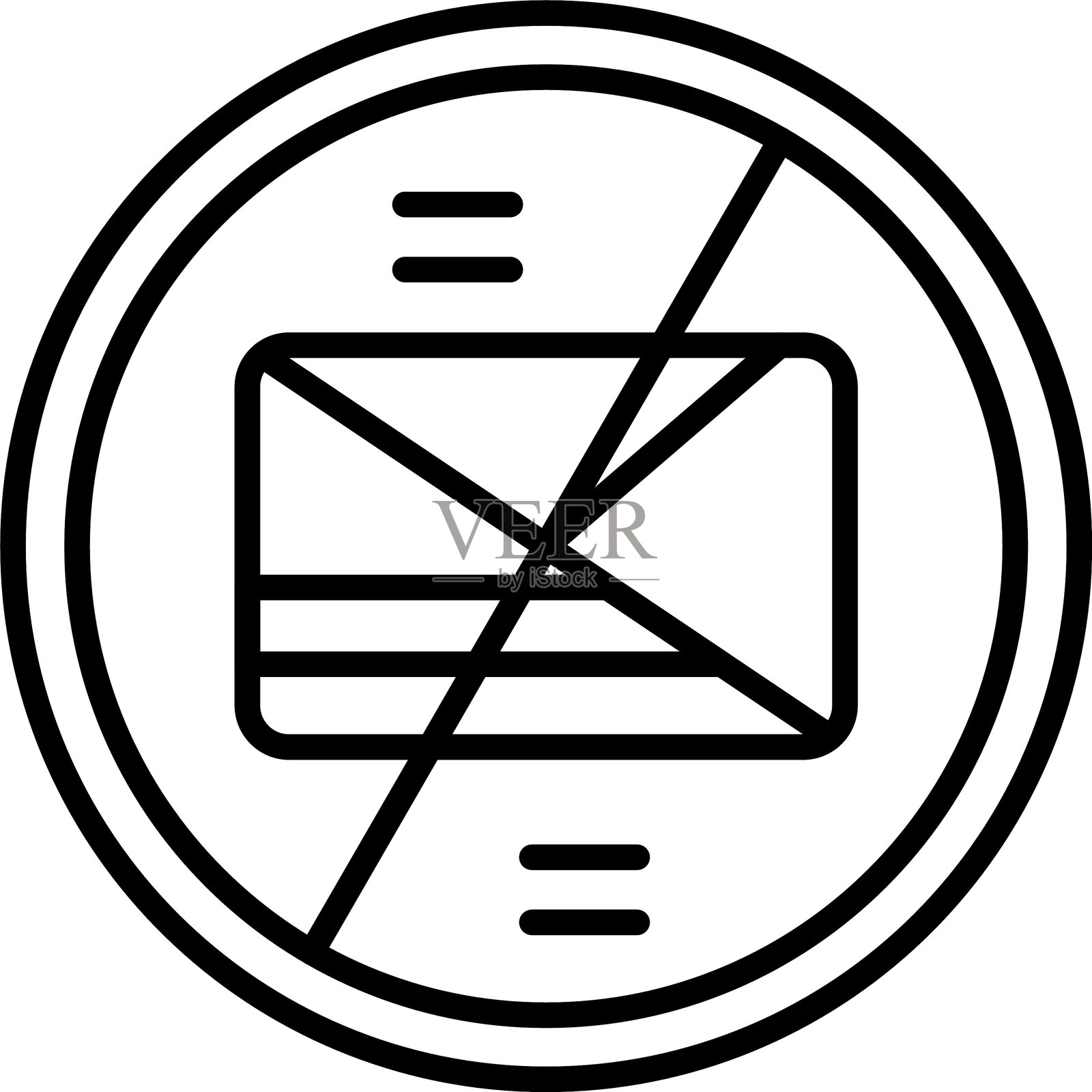 贿赂图标矢量元素插画图片素材