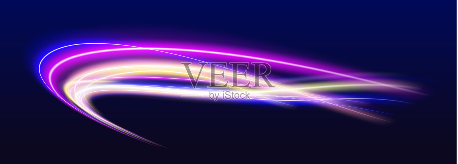 粒子运动光效插画图片素材