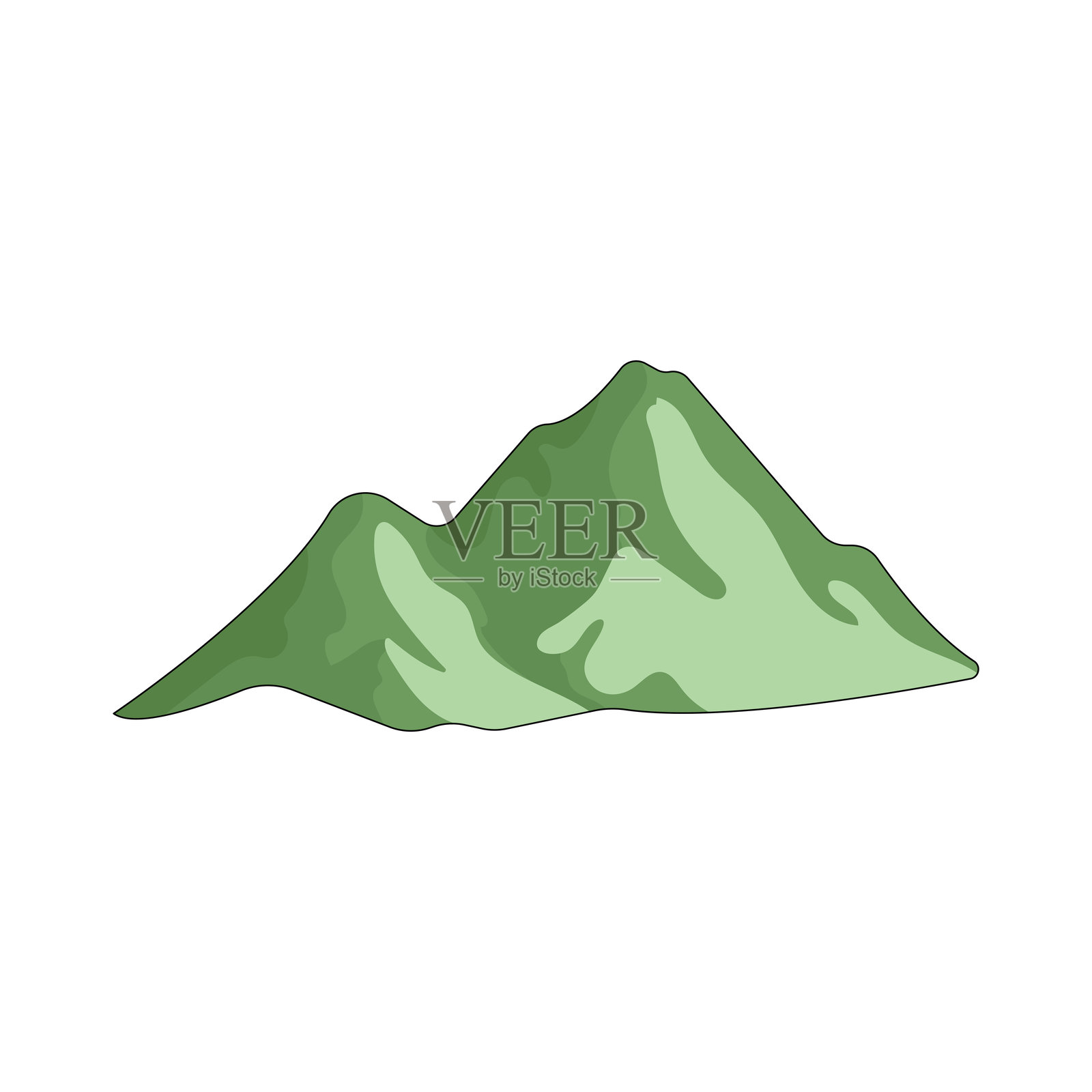 山插画图片素材