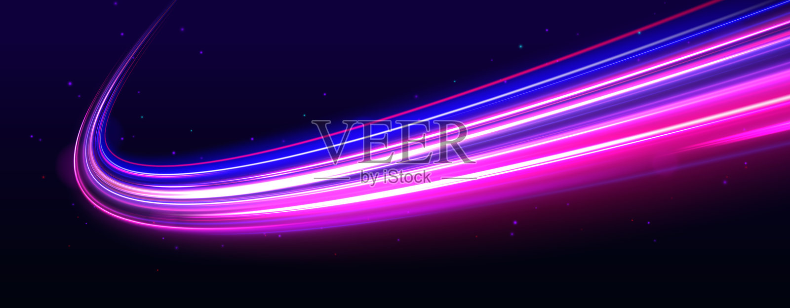 现代抽象高速光运动插画图片素材