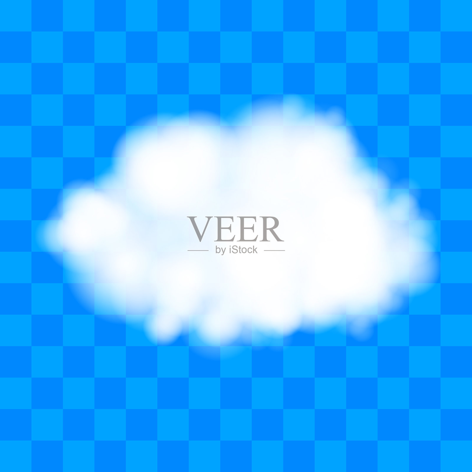 云烟蓝天设计元素插画图片素材