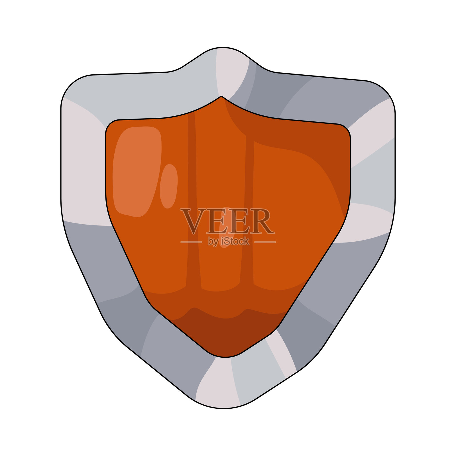 盾牌插画图片素材