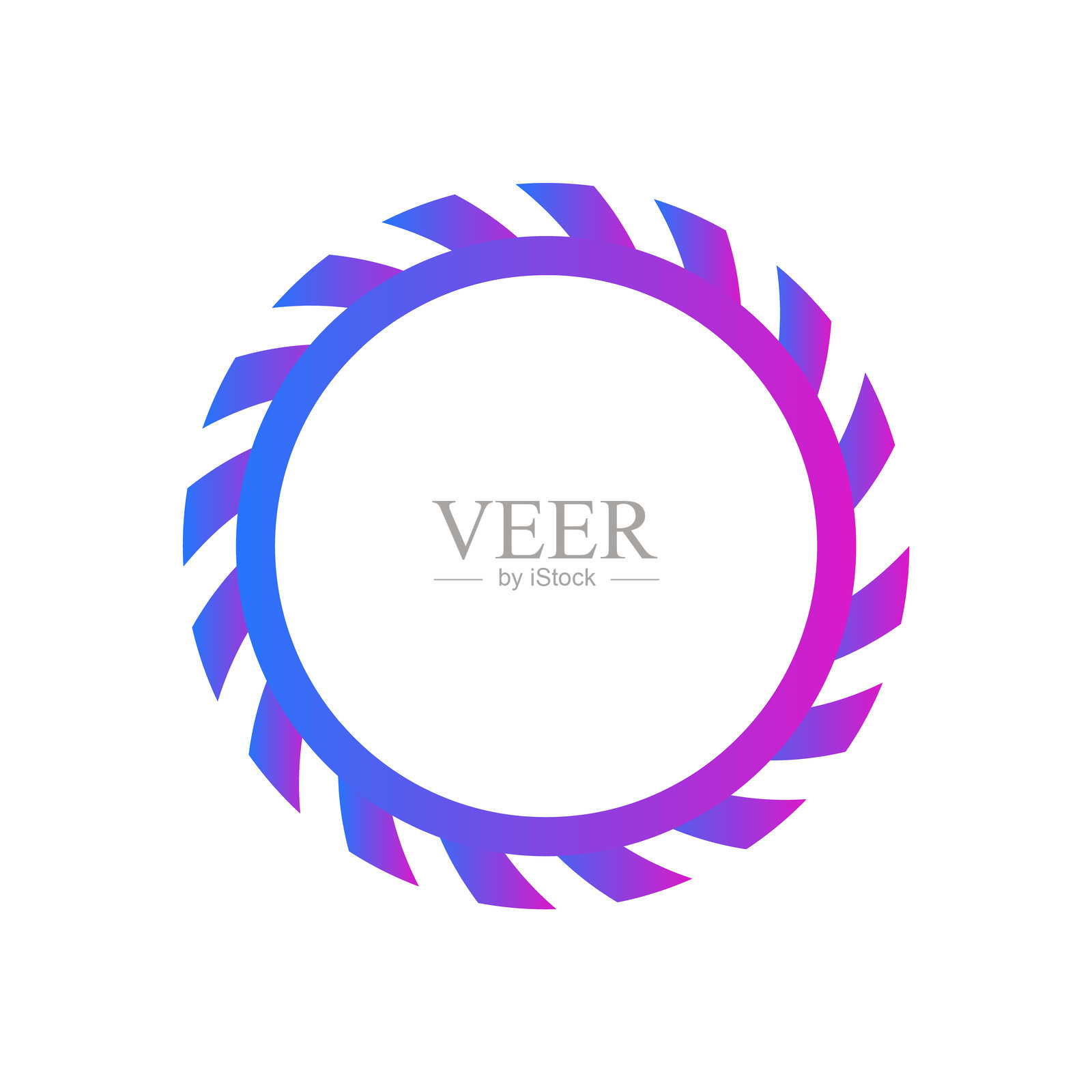 彩色圆形加载图标。重载、刷新、加载、回收和重复的象征。相互连接的圆形箭头矢量图标。插画图片素材