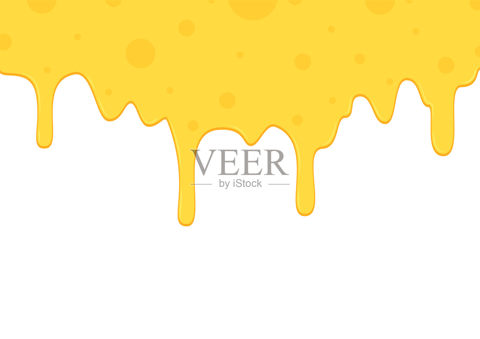 奶酪矢量图。壁纸。背景。拉伸的奶酪。白色背景上的奶酪。奶酪边框。插画图片素材