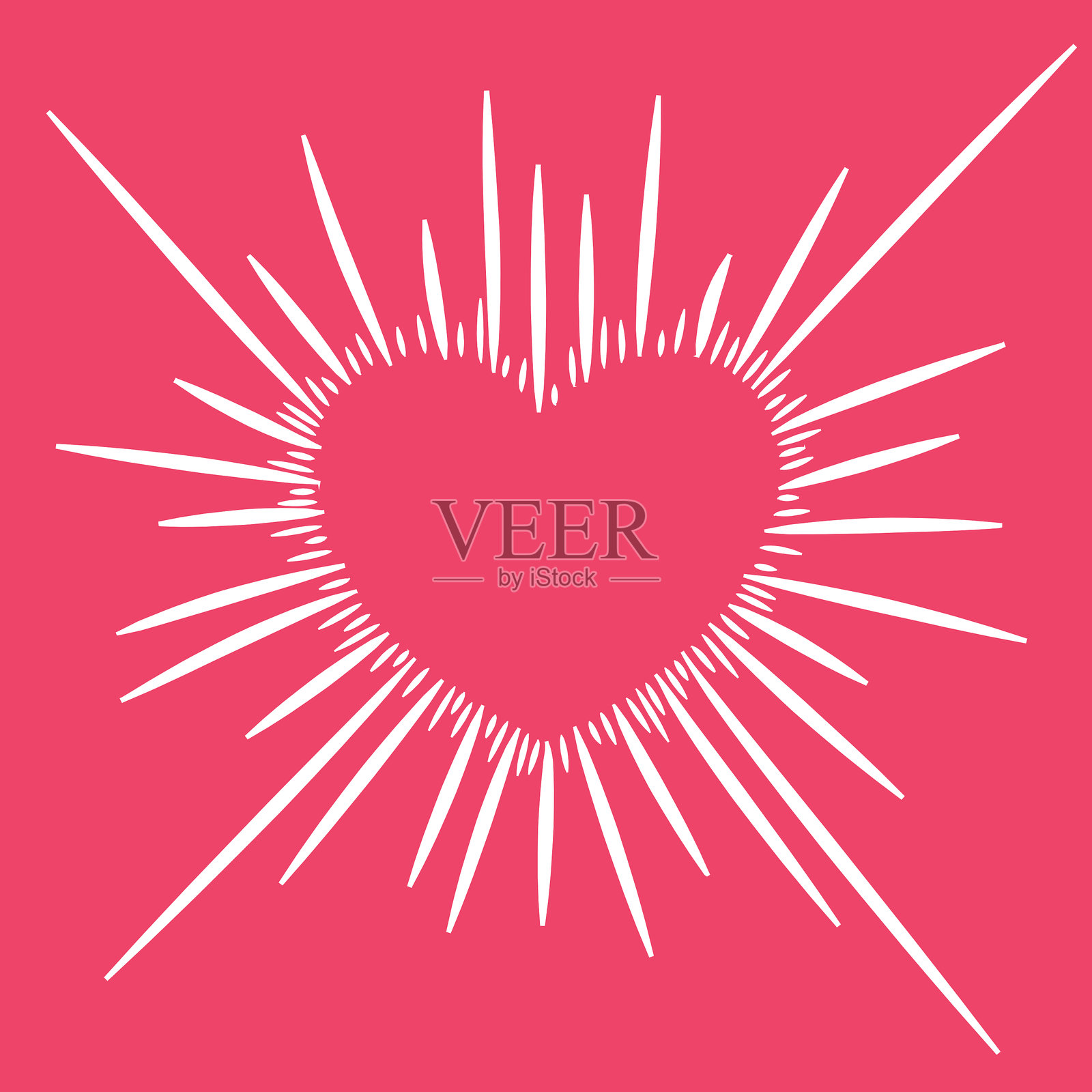 跳动的心脏插画图片素材