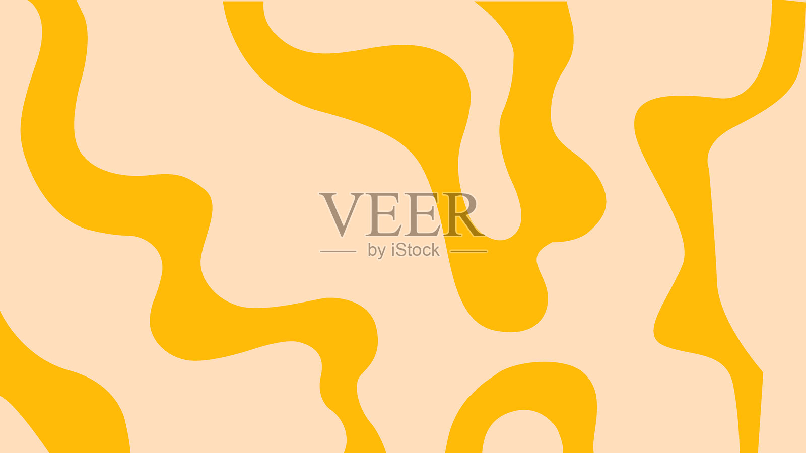 冷色调抽象流体背景插画图片素材