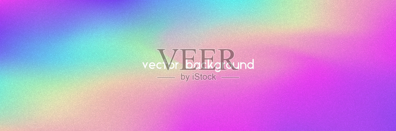 噪音渐变背景。粉色、紫色和蓝色的抽象颗粒背景。彩虹色的光泽感。珍珠光泽的全息纹理与彩虹箔。水墨效果与水彩云波。插画图片素材