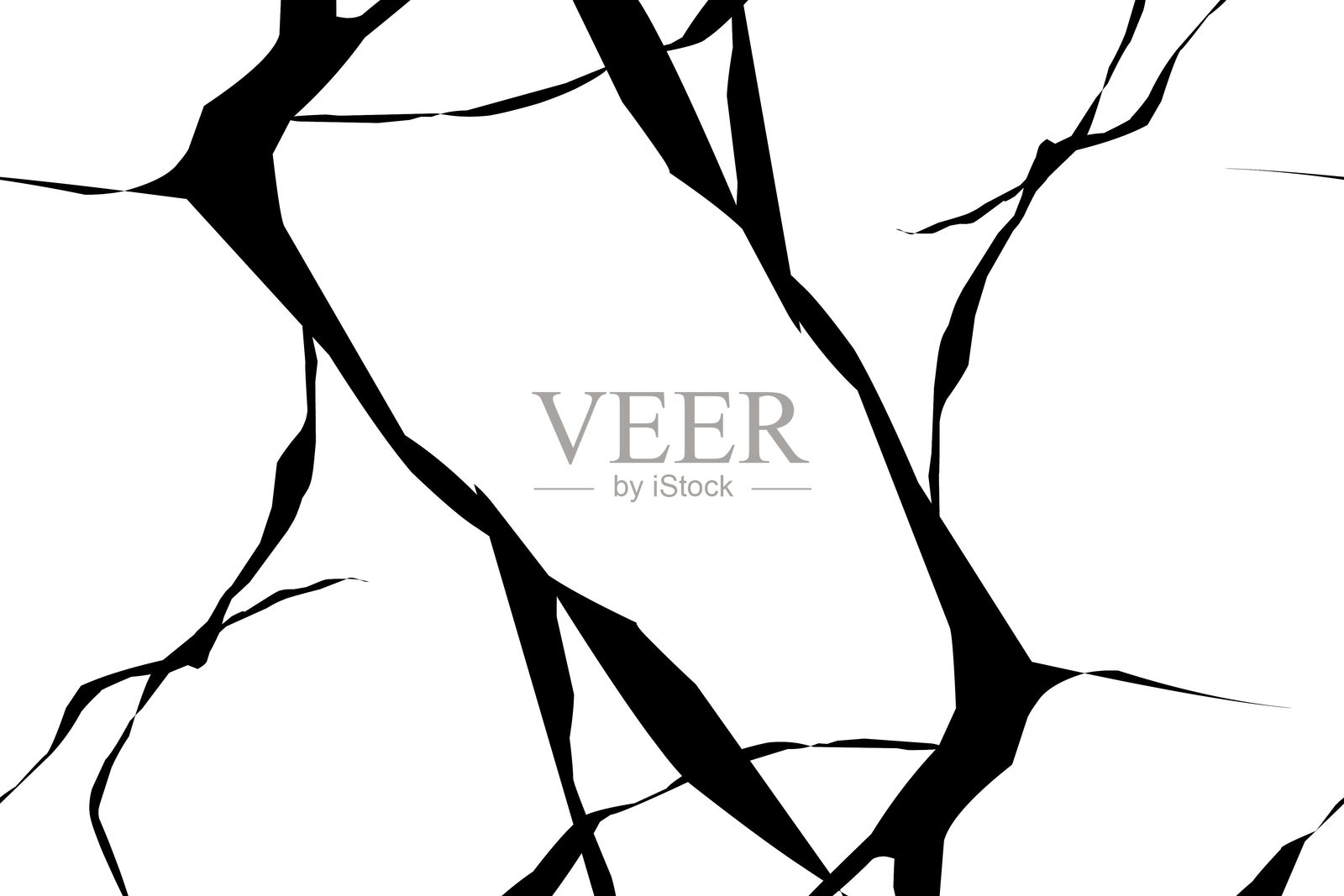 破裂形状插图设计矢量图.eps插画图片素材