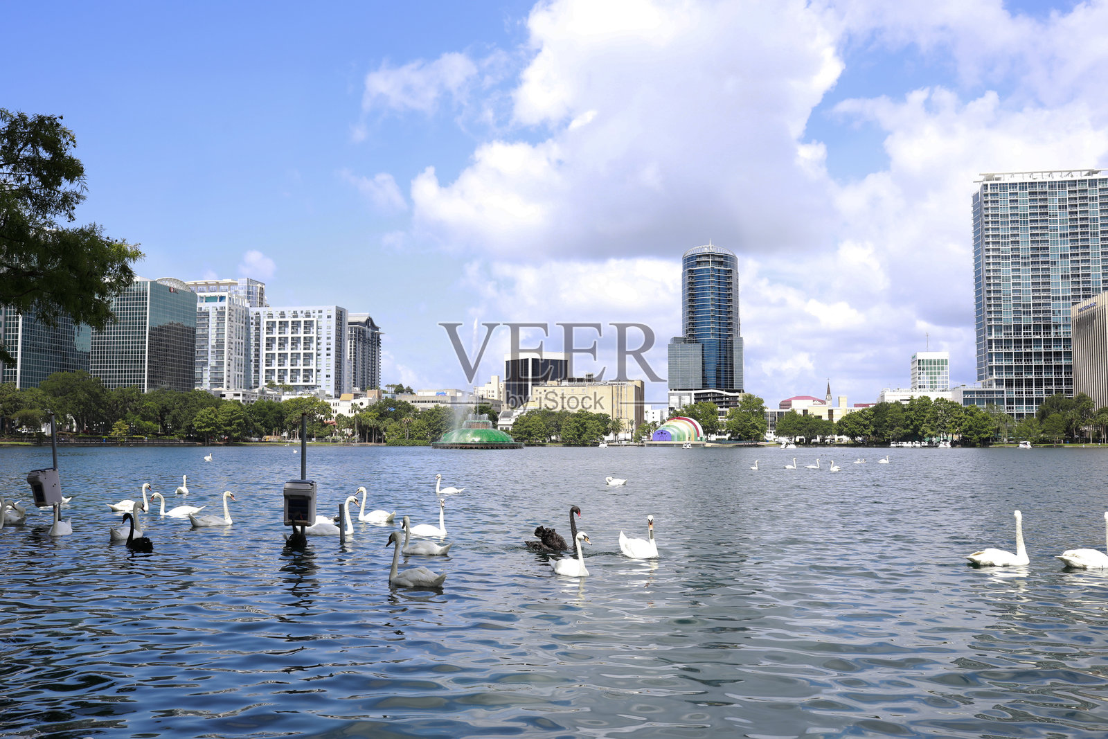 伊欧拉湖公园照片摄影图片